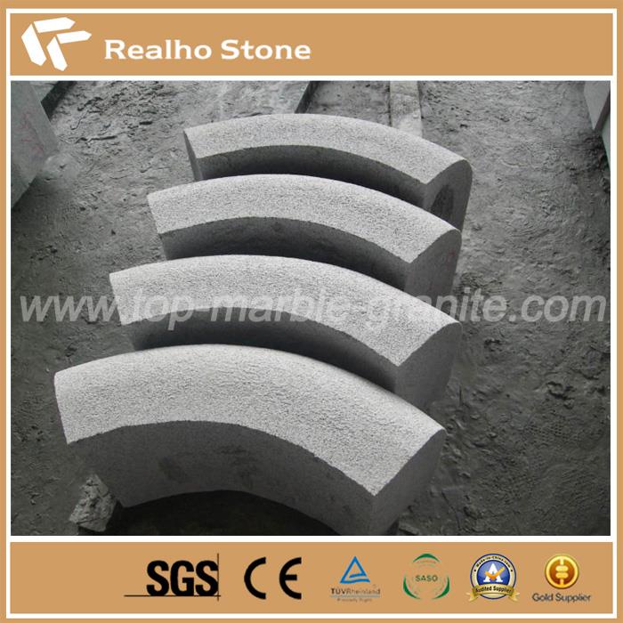  Granite Curved Radius Road Kerbs