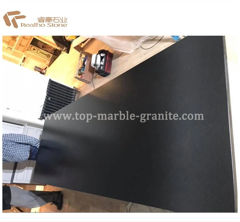 honed black island tops