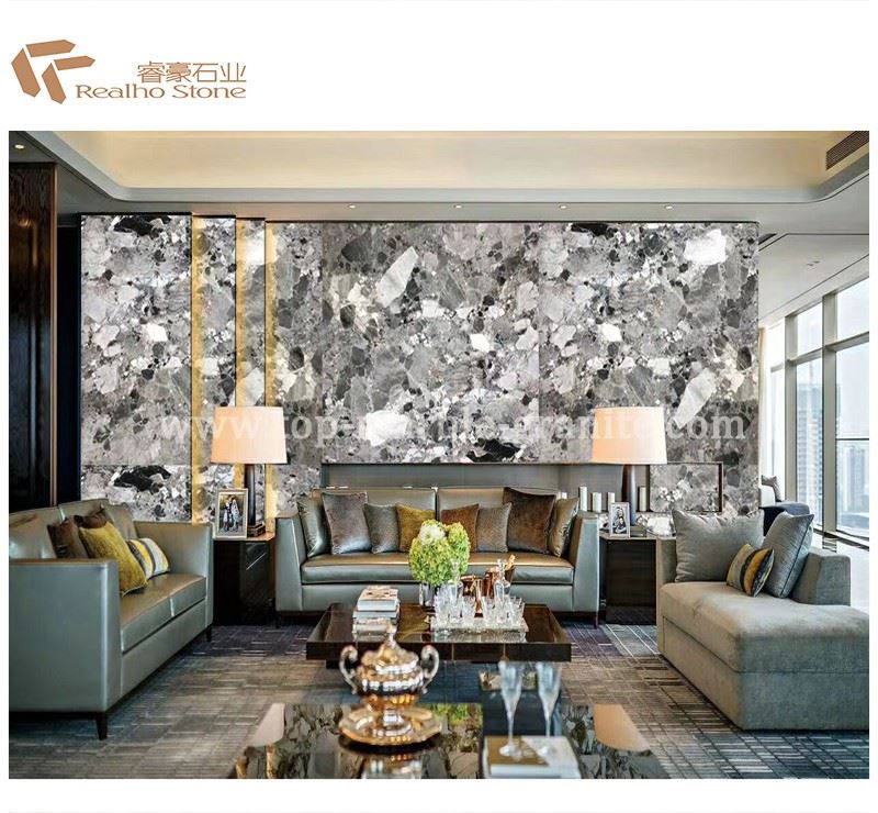 Grey Marble Wall Background