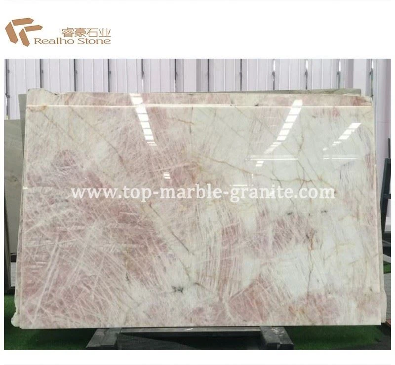Cristallo Rose Quartz Slabs
