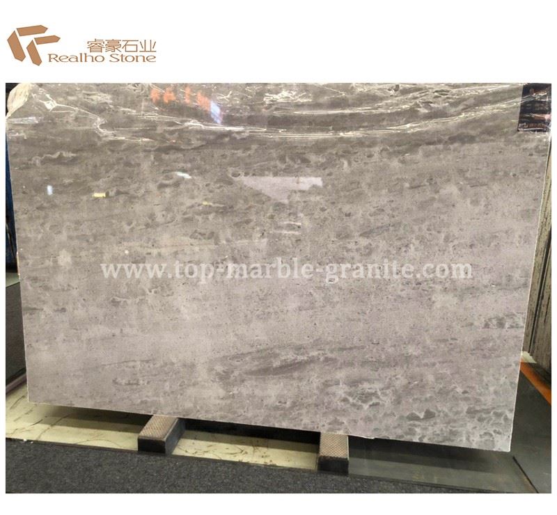 sunny grey marble kitchen tiles