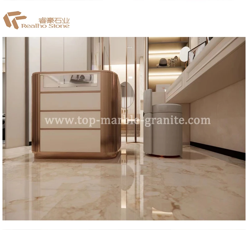 beige marble floor tile
