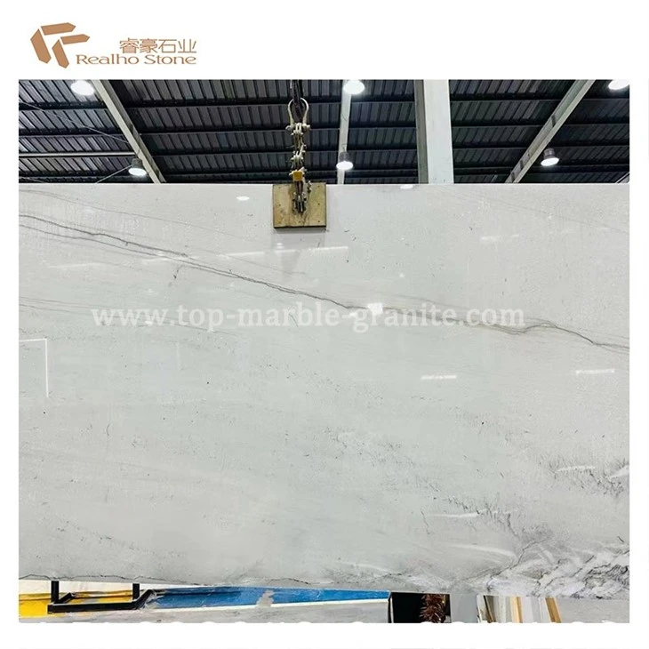 white marble countertops