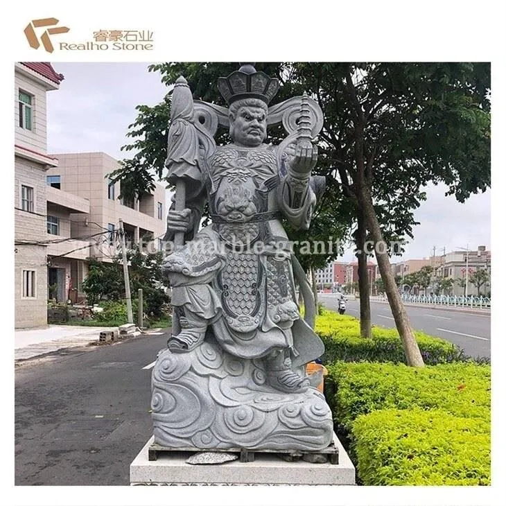 Hand - Carved Buddha Statue Of Natural Stone
