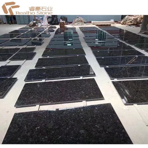 Angola black brown black paving slab