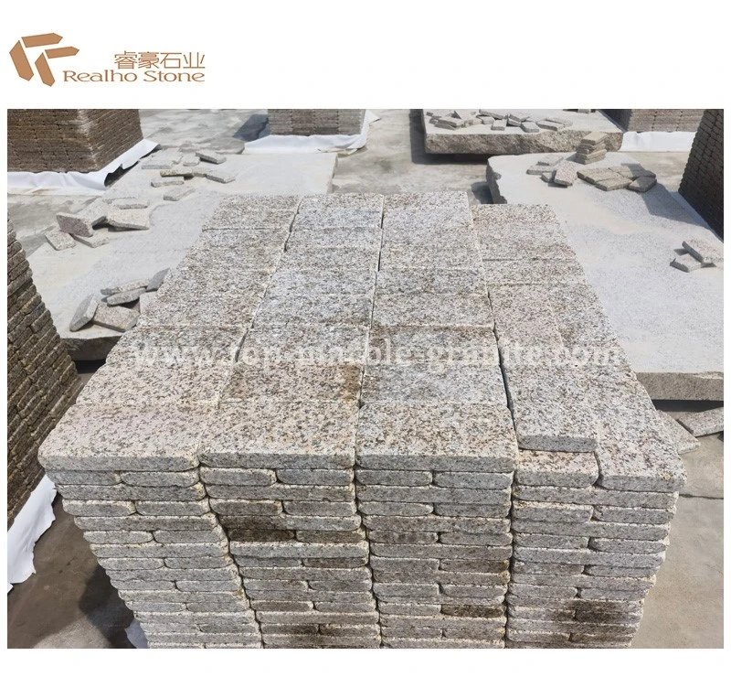 yellow granite paver stone yellow granite paver stone
