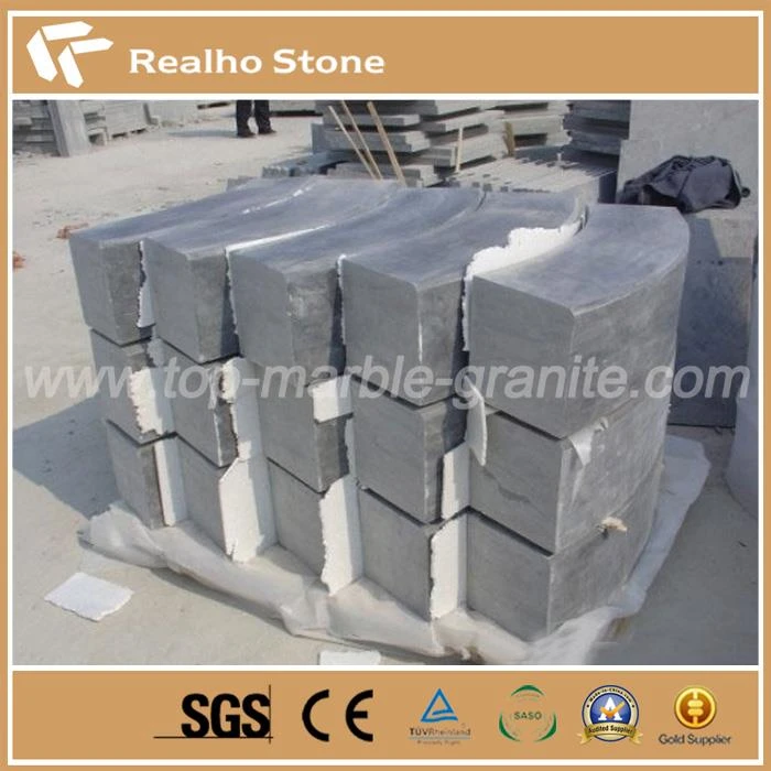 Honed Blue Limestone Bluestone Curbstone