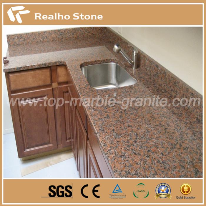 Chinese Maple Red G562 Granite Slabs 