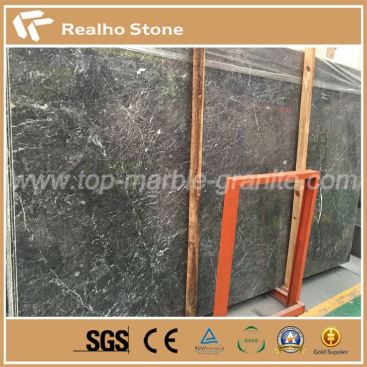 Polished Tafrry Gray Marble Floor Covering