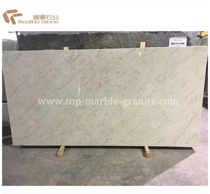 Polished Taj Mahal Quartzite Slab for Lobby Floor