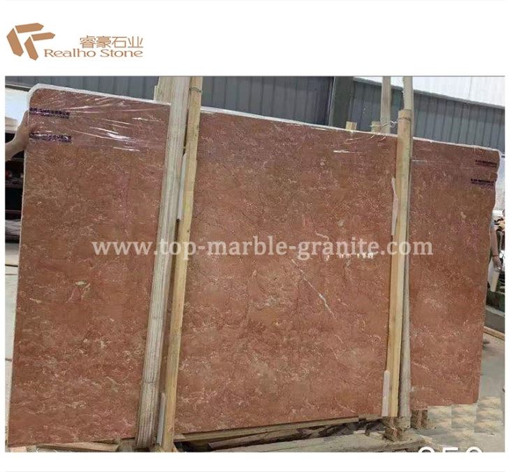 Rojo Alicante Orange Red Marble Slab