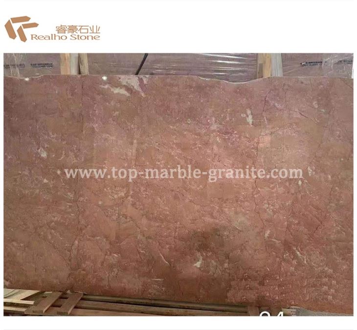 Rojo Alicante Orange Red Marble Slab