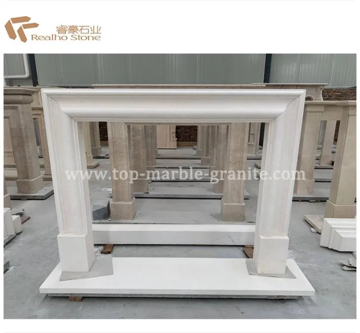 Attractive Design Marble Fireplace Mantel