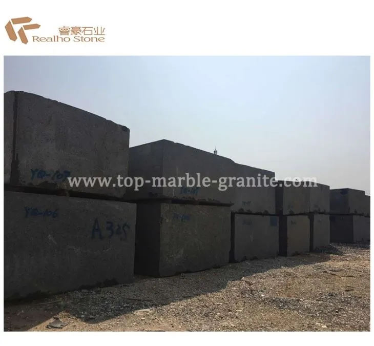 Black Granite Blocks for Slabs