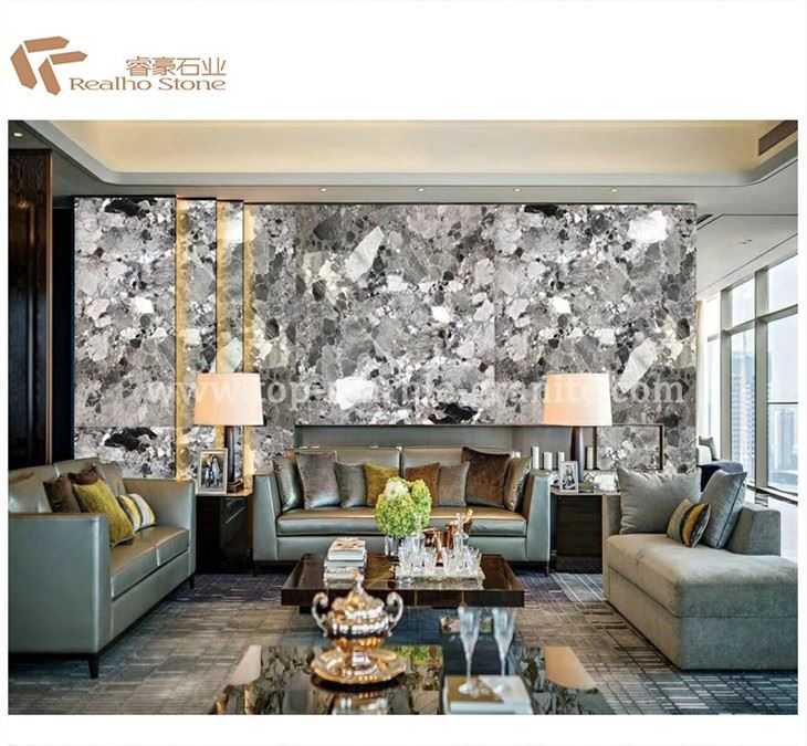Grey Marble Wall Background
