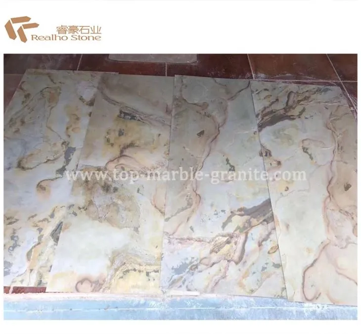 Flexible granite veneer