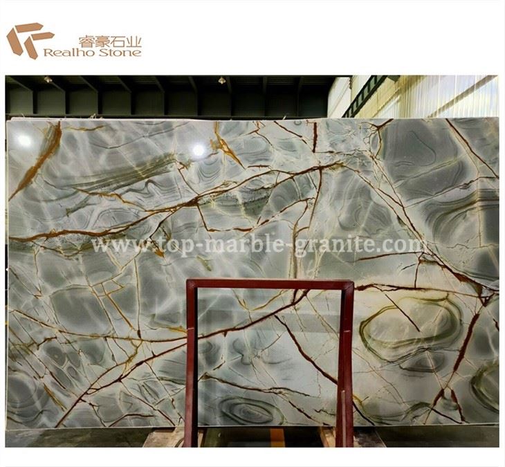Green Granite Slab