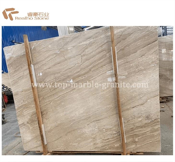 Daino Beige Marble Slab Polished Turkish Daino Reale