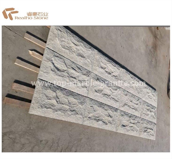 Beige stone wall tile