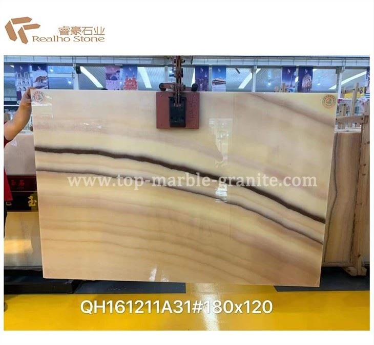 cream onyx slab